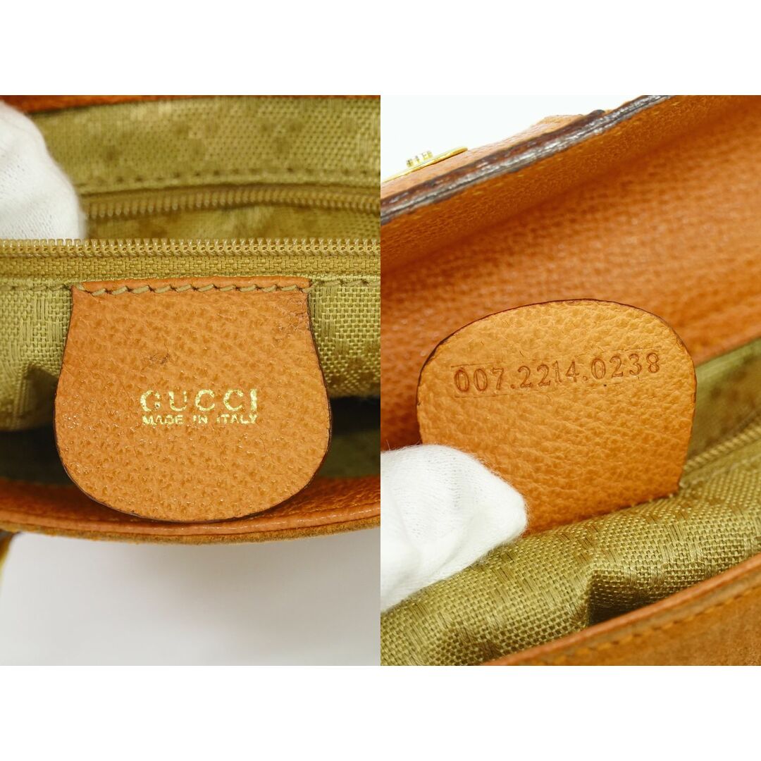 GUCCI - 本物 グッチ GUCCI バンブー 2WAY ショルダーバッグ GUCCI - 本物 グッチ GUCCI バンブー 2WAY ショルダーバッグ