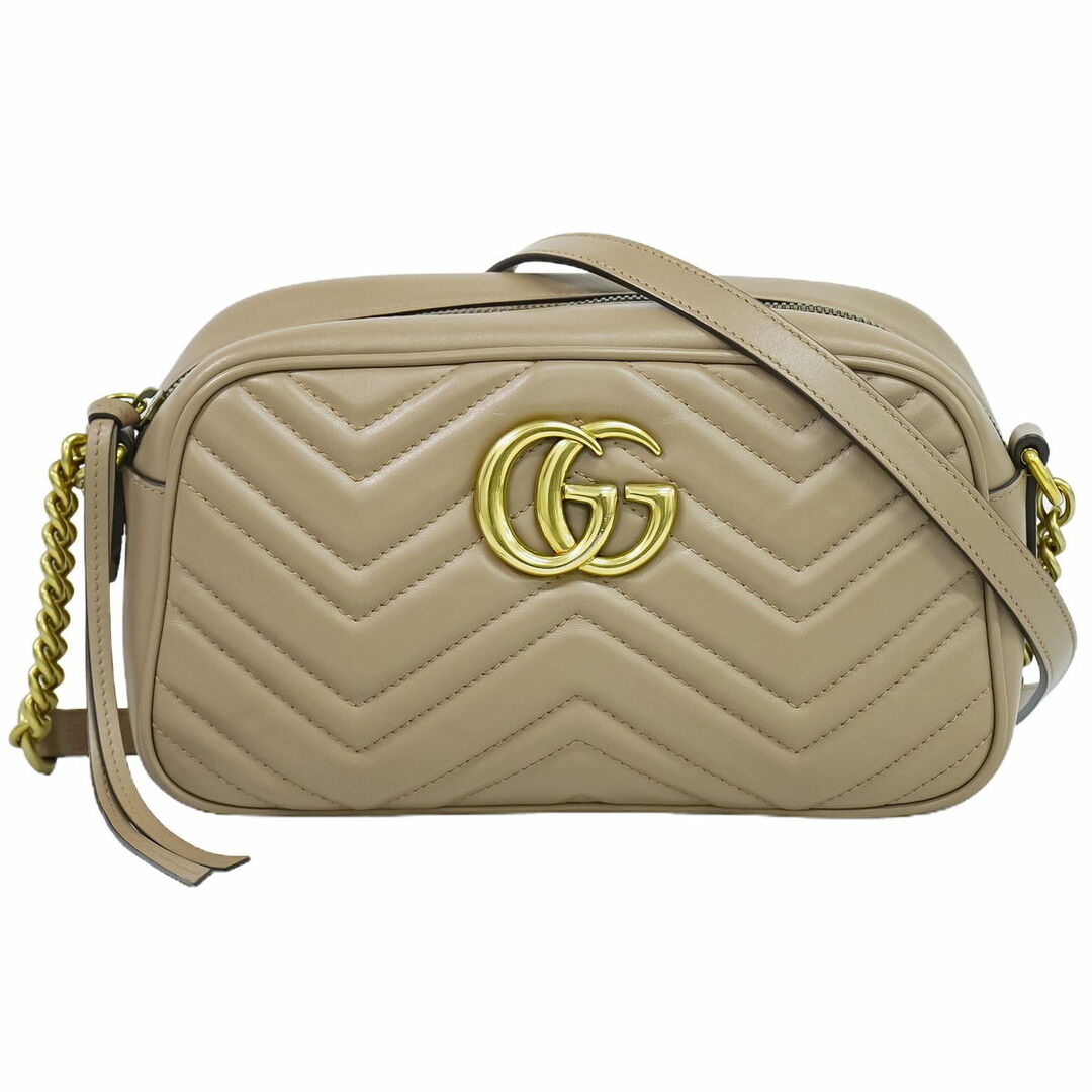 GUCCI - 本物 グッチ GUCCI GGマーモント キルティング スモール GUCCI - 本物 グッチ GUCCI GGマーモント キルティング スモール