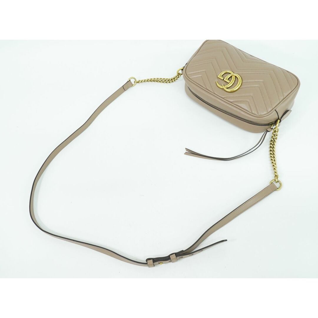 GUCCI - 本物 グッチ GUCCI GGマーモント キルティング スモール GUCCI - 本物 グッチ GUCCI GGマーモント キルティング スモール
