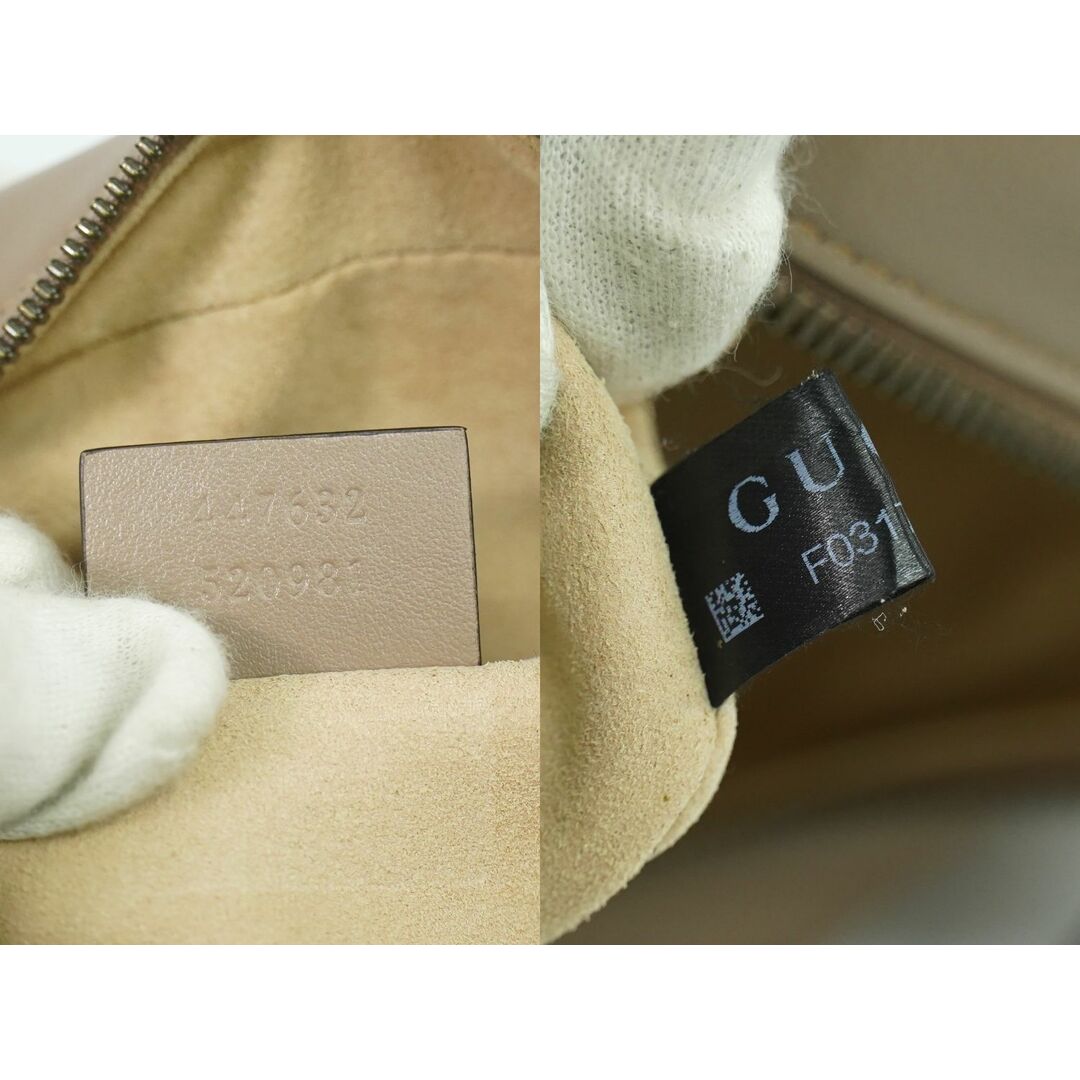 GUCCI - 本物 グッチ GUCCI GGマーモント キルティング スモール GUCCI - 本物 グッチ GUCCI GGマーモント キルティング スモール