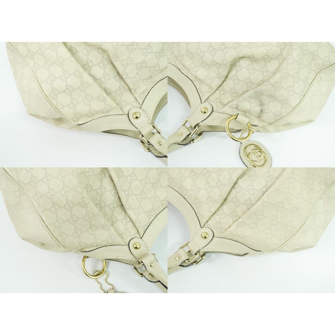 GUCCI - 本物 グッチ GUCCI スーキー グッチシマ レザー トート GUCCI - 本物 グッチ GUCCI スーキー グッチシマ レザー トート