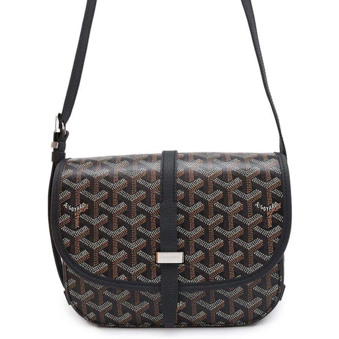 GOYARD - ゴヤール ショルダーバッグ ベルヴェデールPM PVC BELVE3PMLTY01CG01P GOYARD バッグ 黒