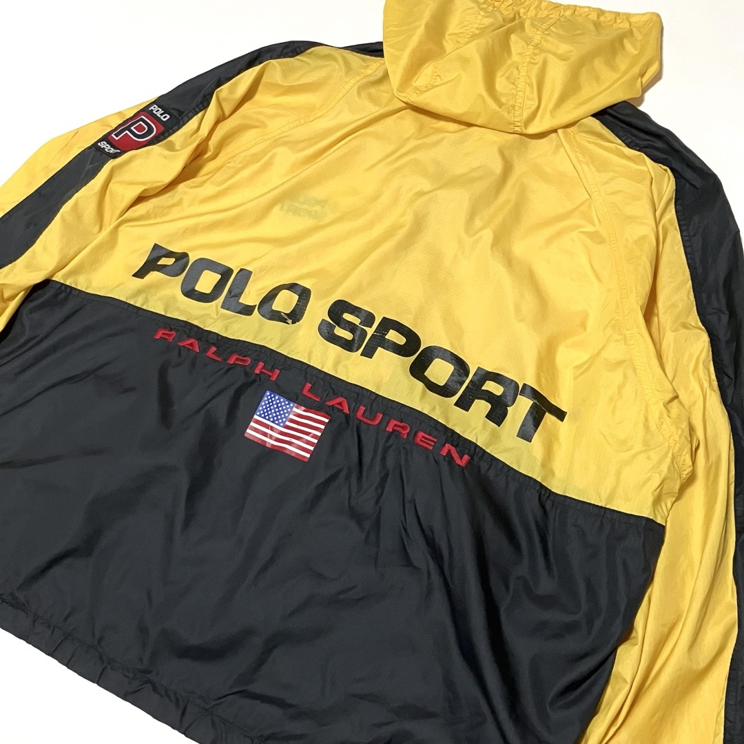 POLO RALPH LAUREN - XL POLO ポロスポーツ 90s ナイロン POLO RALPH LAUREN - XL POLO ポロスポーツ 90s ナイロン
