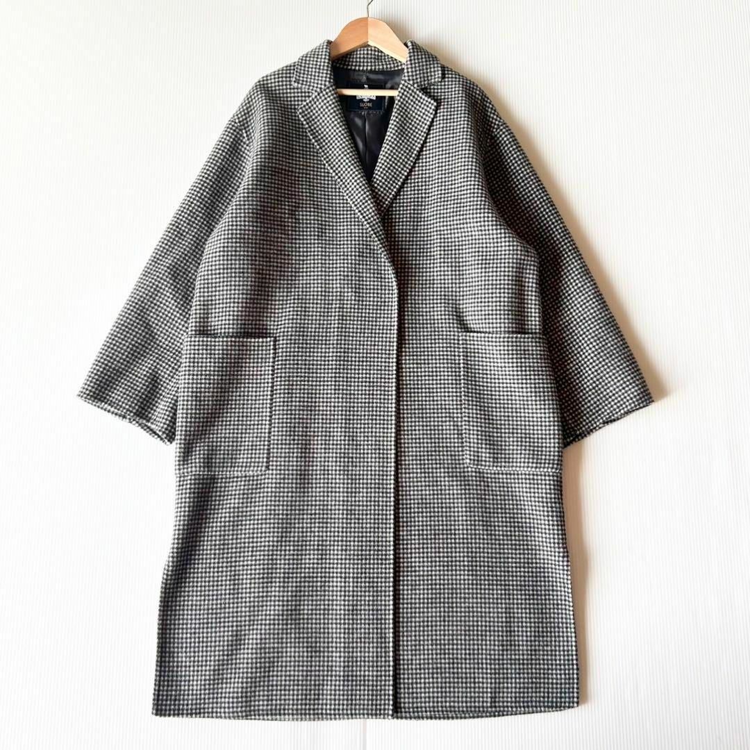 美品✨スローブイエナ HAMILTONダブルフェイスウールチェスター 美品✨スローブイエナ HAMILTONダブルフェイスウールチェスター