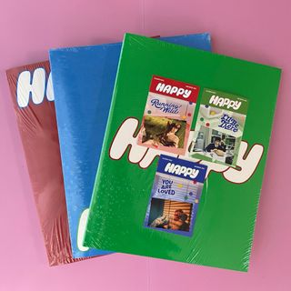 ボウダンショウネンダン(防弾少年団(BTS))のBTS JIN'Happy'3形態セット【Weverseステッカーおまけ付き】②(K-POP/アジア)
