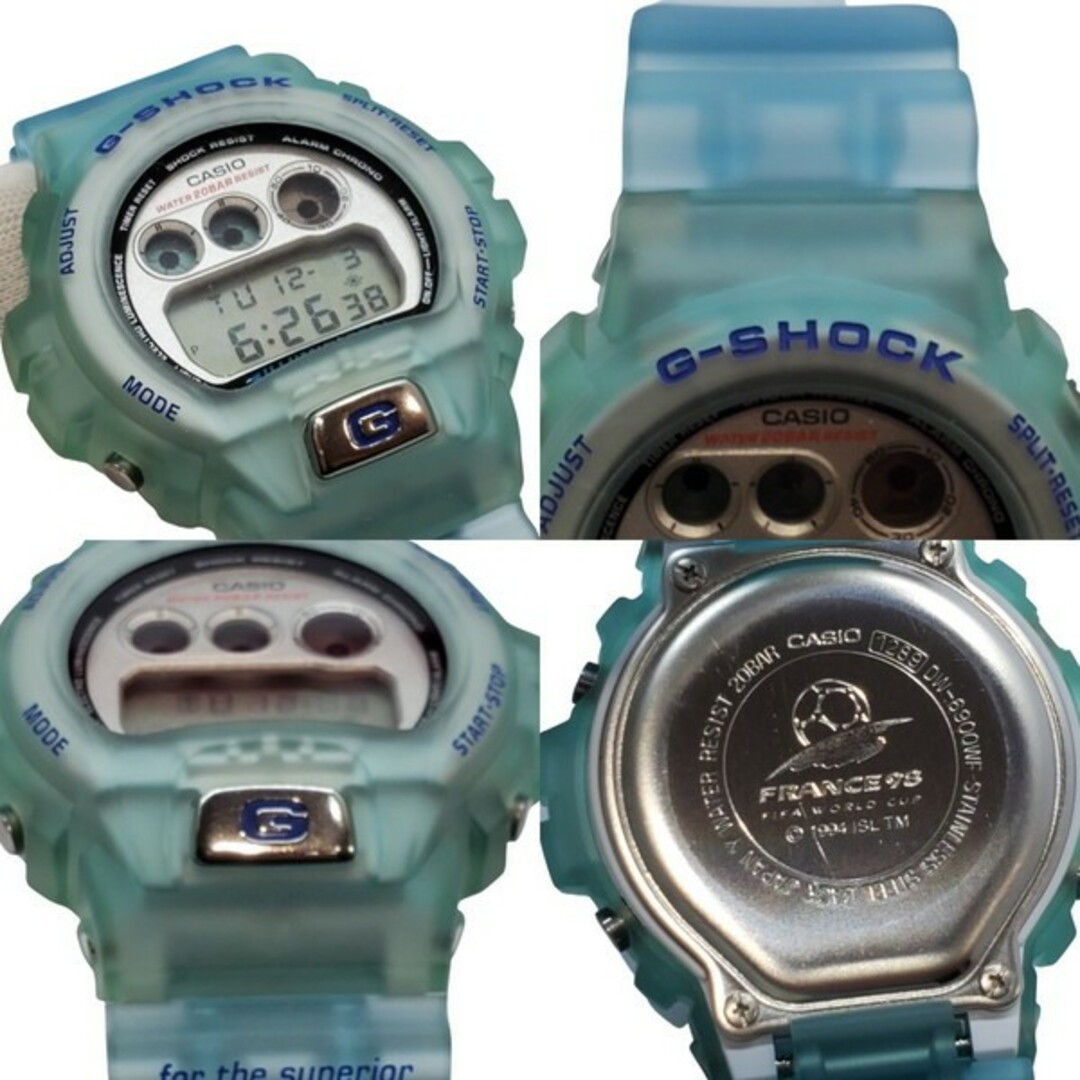 G-SHOCK ジーショック CASIO カシオ 腕時計 DW-6900WF-2T 1998年 G-SHOCK ジーショック CASIO カシオ 腕時計 DW-6900WF-2T 1998年
