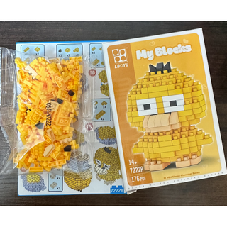 ポケモン コダック ミニビルディング　ブロックおもちゃ