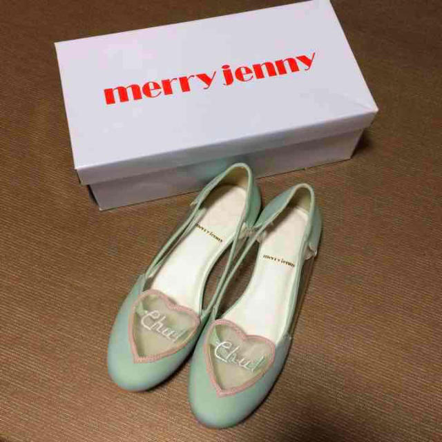 merry jenny ハート フラットシューズその他