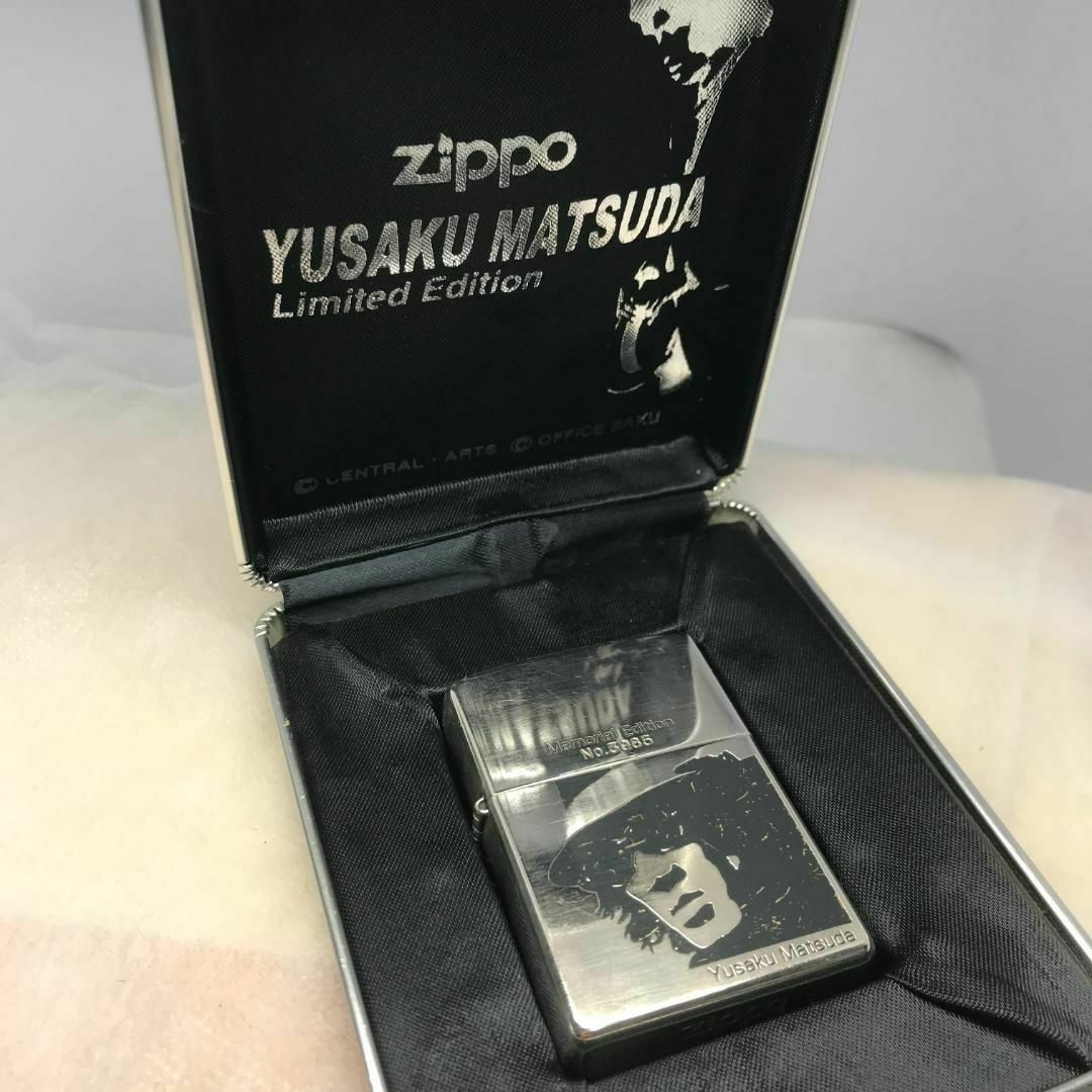 ZIPPO - ☆ ZIPPO ライター☆ 松田優作 No.3985 箱付き 着火確認 ZIPPO - ☆ ZIPPO ライター☆ 松田優作 No.3985 箱付き 着火確認