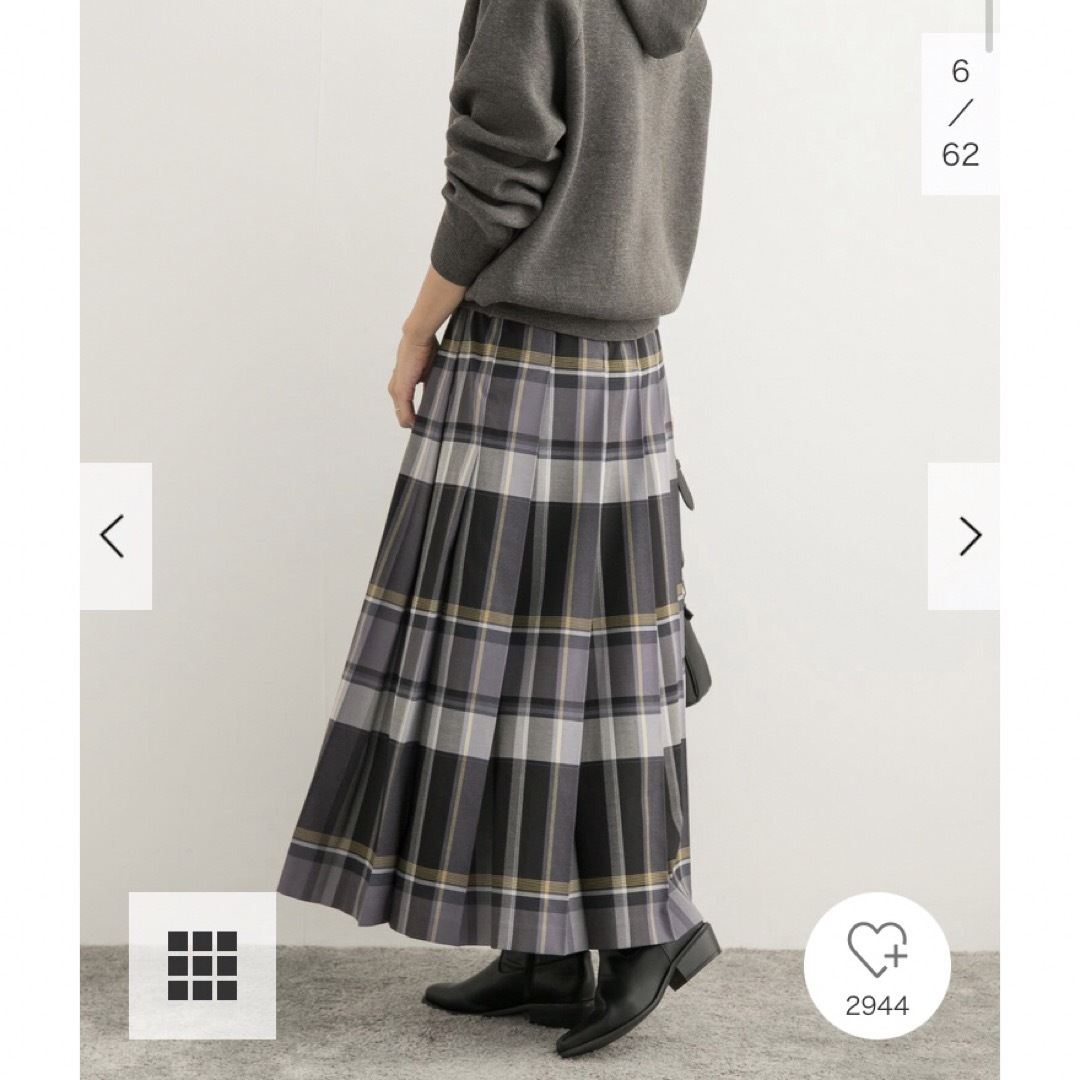 新品タグ付◉ S DOORS チェックプリーツスカート 新品タグ付◉ S DOORS チェックプリーツスカート