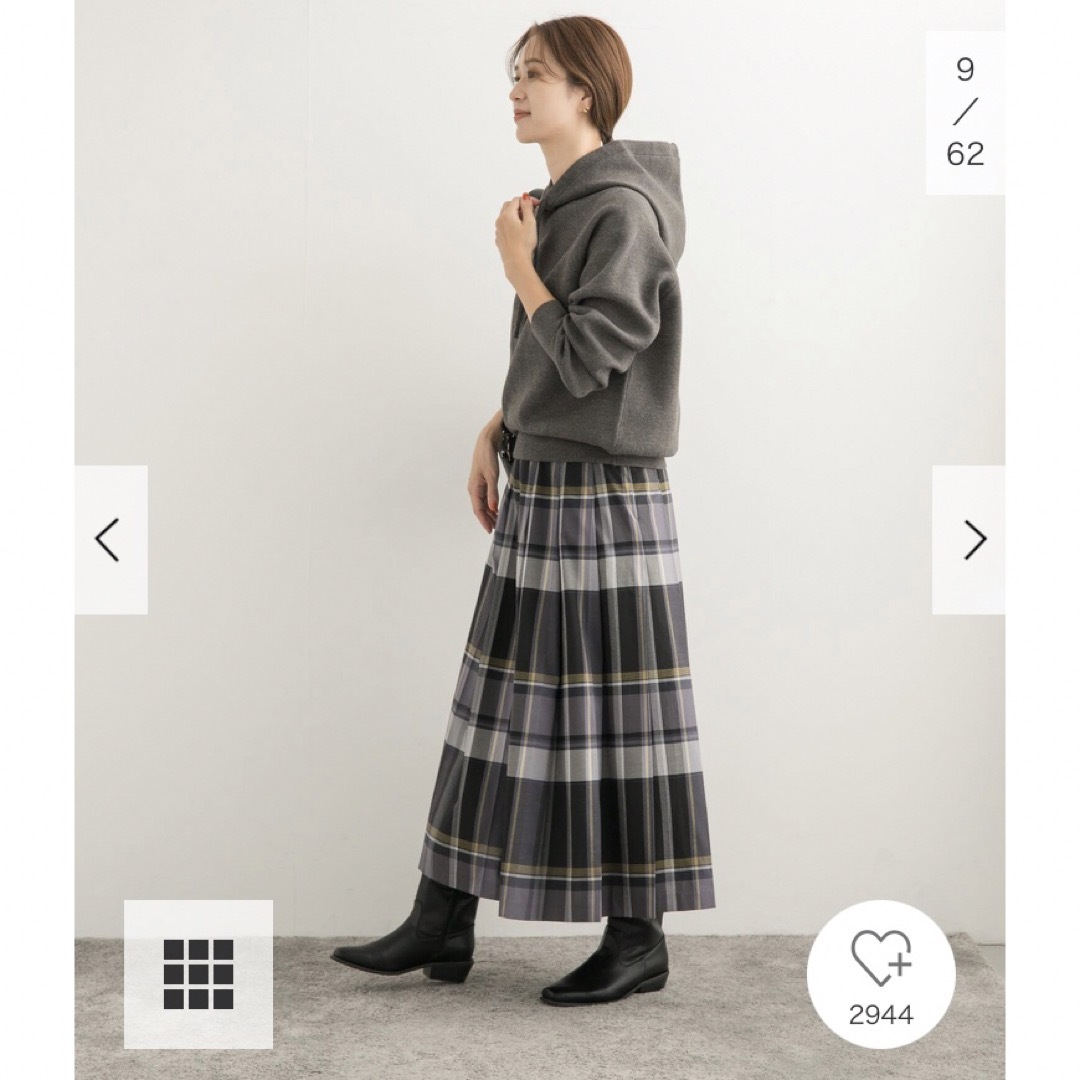 新品タグ付◉ S DOORS チェックプリーツスカート 新品タグ付◉ S DOORS チェックプリーツスカート