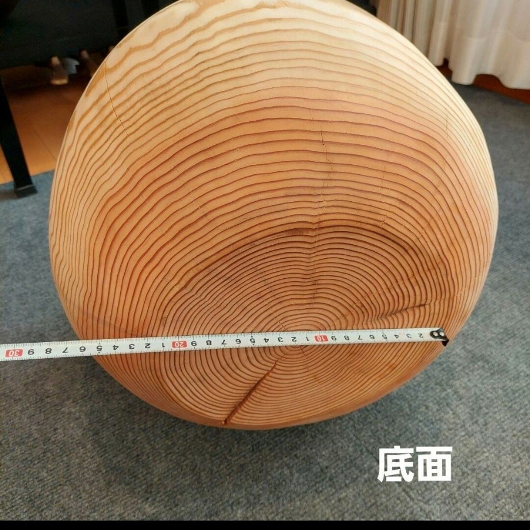杉 丸型 切り株 丸太 椅子 スツール 高さ約34㎝の通販 by NAKA's 杉 丸型 切り株 丸太 椅子 スツール 高さ約34㎝の通販 by NAKA's