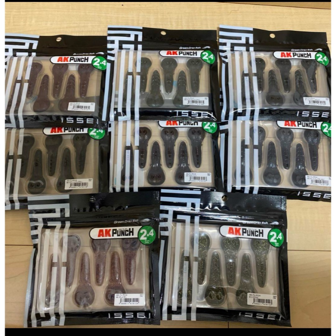 AKパンチ 2.4 二 2つ 購入前に希望カラーコメントください スポーツ/アウトドアのフィッシング(ルアー用品)の商品写真