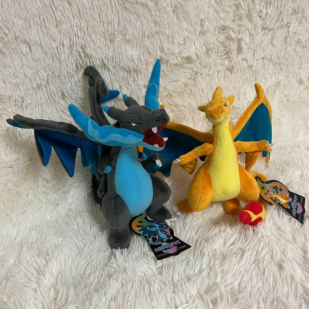 ポケモン - ポケモンセンター ぬいぐるみ メガリザードンX メガ ポケモン - ポケモンセンター ぬいぐるみ メガリザードンX メガ