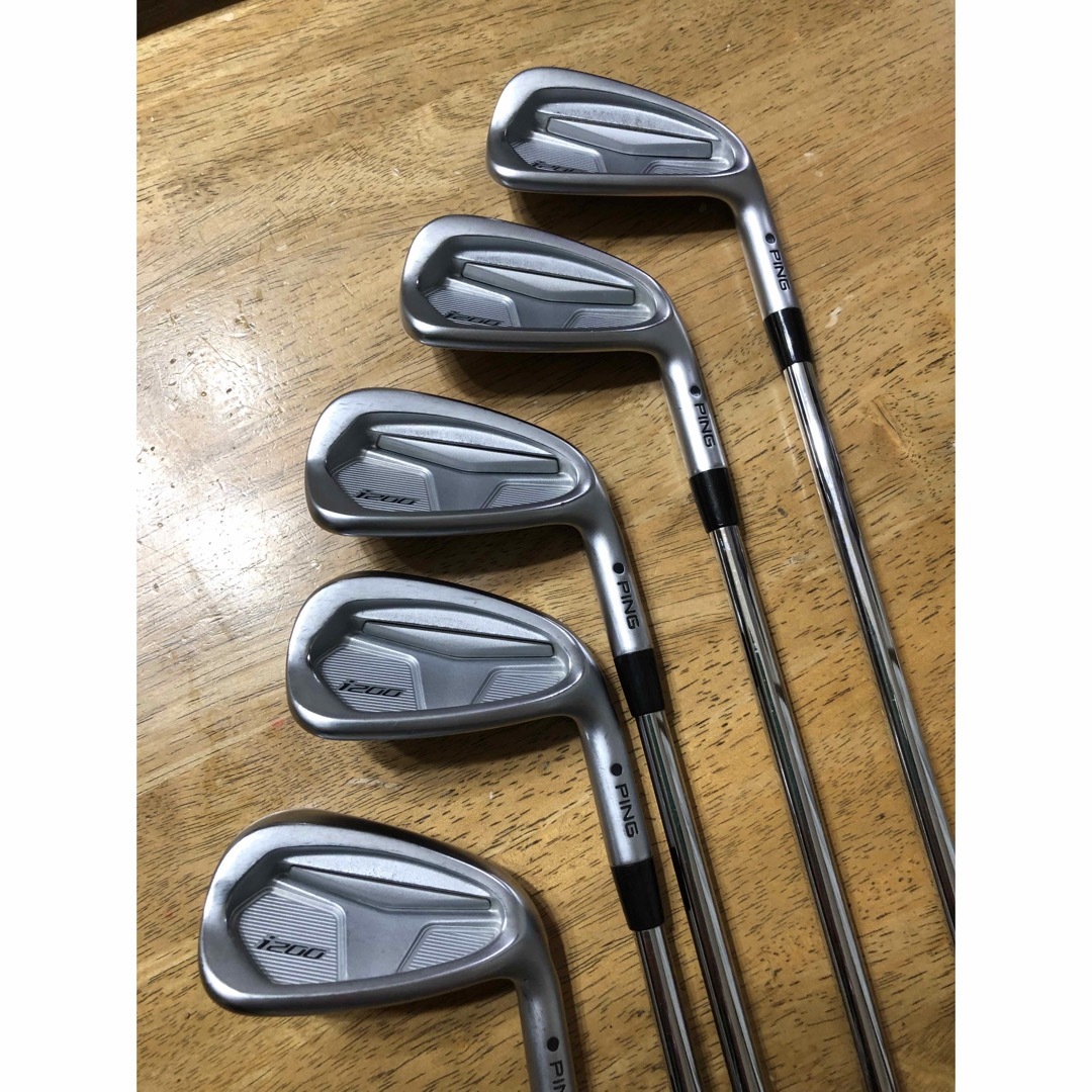 PING i200アイアン 6番〜PWの5本 MODUS3 105S 黒ドット PING i200アイアン 6番〜PWの5本 MODUS3 105S 黒ドット