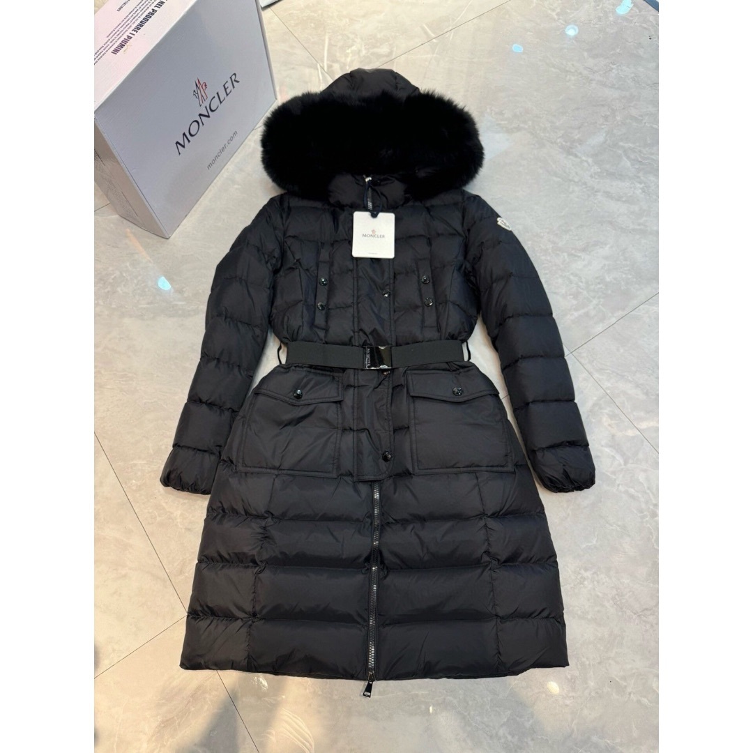 MONCLER - KHLOEロングダウンジャケット