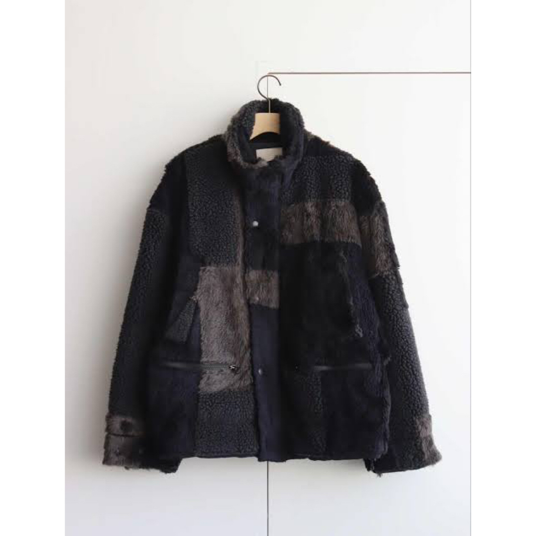 YOKE(ヨーク)のYOKE JACQUARD BOA STAND BLOUSON メンズのジャケット/アウター(ブルゾン)の商品写真