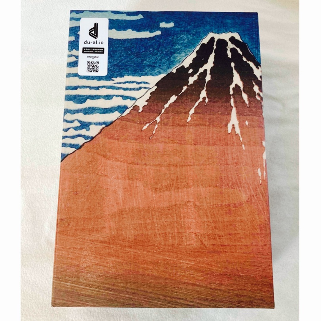 ベアブリック 葛飾北斎 冨嶽三十六景 凱風快晴 100% へこたれ & 400 ベアブリック 葛飾北斎 冨嶽三十六景 凱風快晴 100% へこたれ & 400