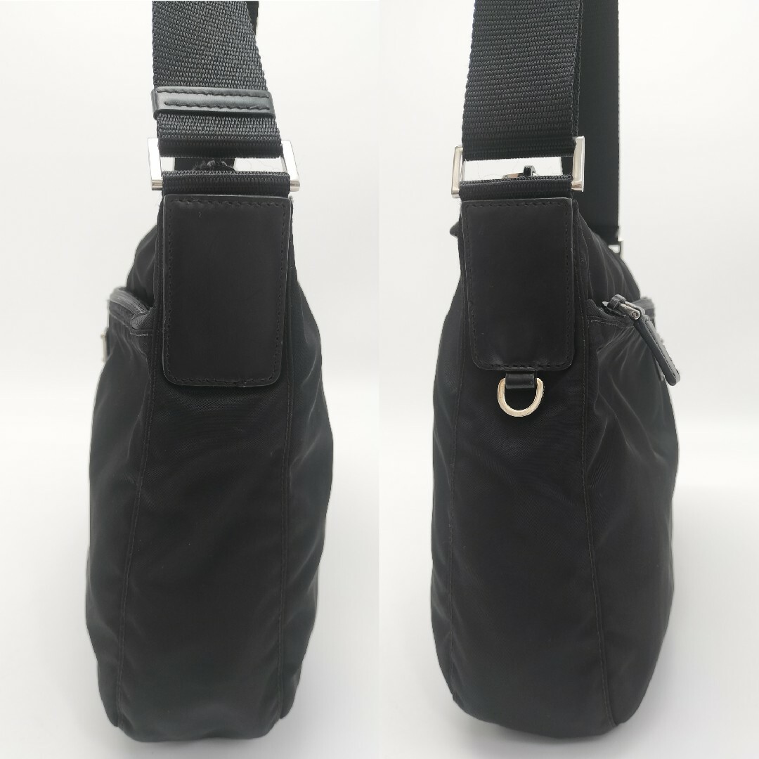 PRADA - 極美品✨プラダ ショルダーバッグ ナイロン レザー PRADA - 極美品✨プラダ ショルダーバッグ ナイロン レザー