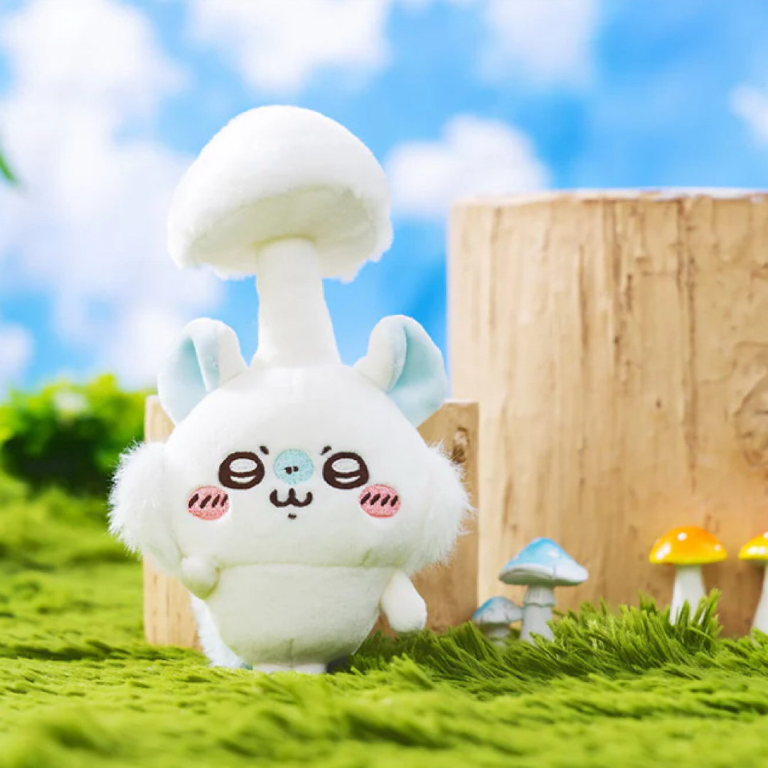 ちいかわ - ちいかわ フンワリモモンガおくるみマスコット 寄生 ちいかわ - ちいかわ フンワリモモンガおくるみマスコット 寄生
