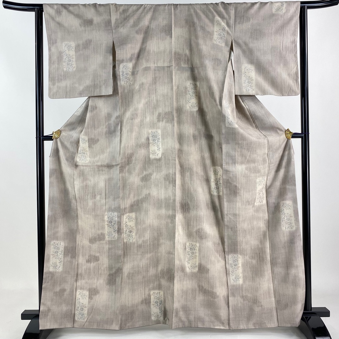 結城紬 身丈165cm 裄丈64.5cm 正絹 逸品 結城紬 身丈165cm 裄丈64.5cm 正絹 逸品