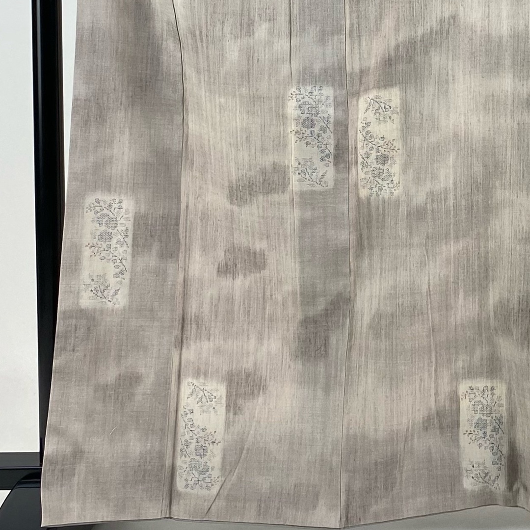 結城紬 身丈165cm 裄丈64.5cm 正絹 逸品 結城紬 身丈165cm 裄丈64.5cm 正絹 逸品
