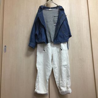 ダブルクローゼット(w closet)のチコ様専用❣️W closet  ドルマン袖 ジャンバー(Gジャン/デニムジャケット)