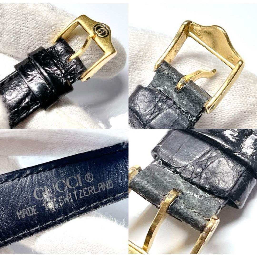 GUCCI - レア グッチ 8300 ムーンフェイズ ブラック ダイヤル GUCCI - レア グッチ 8300 ムーンフェイズ ブラック ダイヤル