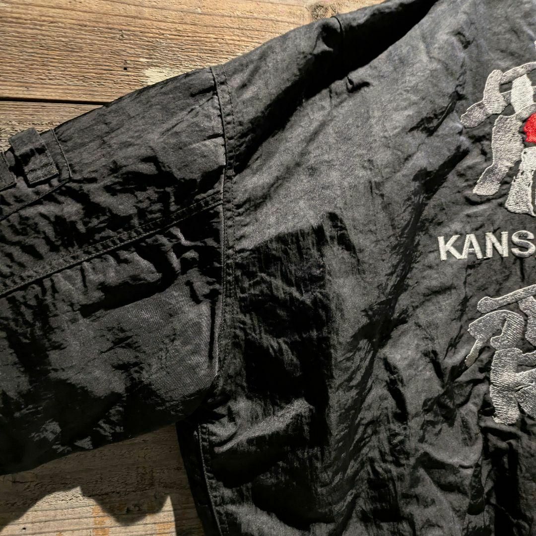 Kansai Yamamoto - 80s 日本製 山本寛斎 KANSAI MAN MA1 和文字 Kansai Yamamoto - 80s 日本製 山本寛斎 KANSAI MAN MA1 和文字