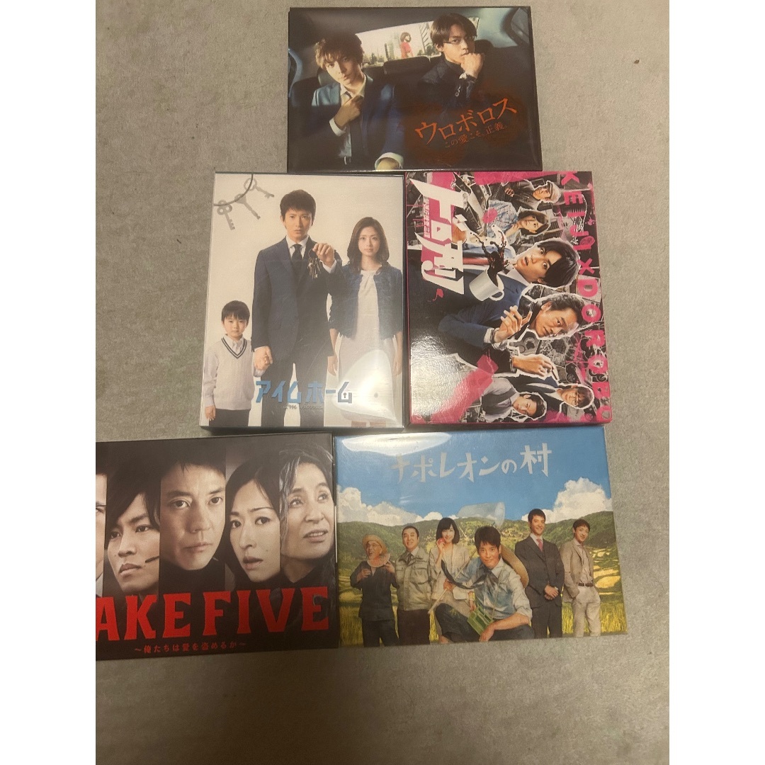 TAKEFIVE dvd、ナポレオンの村Blu-ray、ドロ刑Blu-ray、ウ