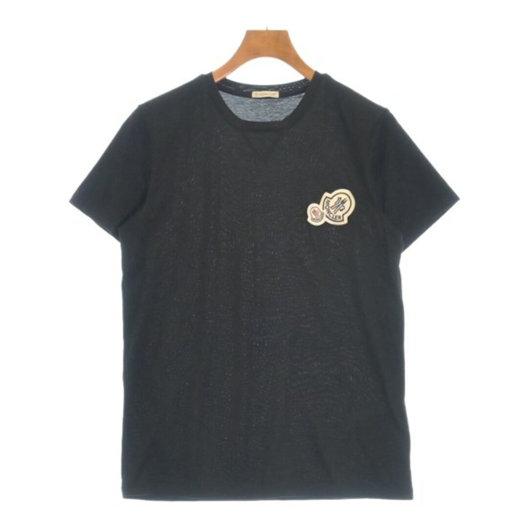 MONCLER モンクレール Tシャツ・カットソー S 黒 【古着】 MONCLER モンクレール Tシャツ・カットソー S 黒 【古着】