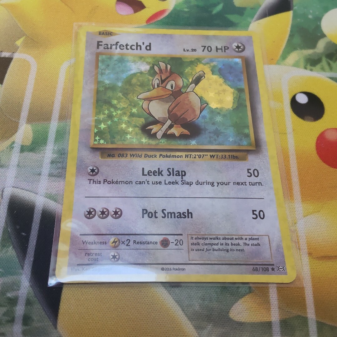 ポケモンカード カモネギ 英語版 旧ポケカ エンタメ/ホビーのトレーディングカード(シングルカード)の商品写真