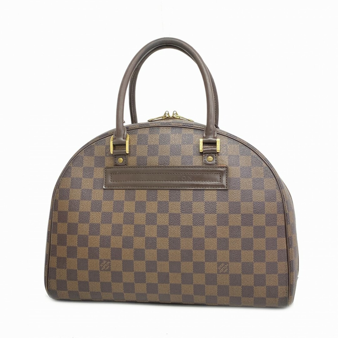 LOUIS VUITTON - 【4ua0163】ルイヴィトン ハンドバッグ ダミエ ノリータ N41455 エベヌ【中古】レディース