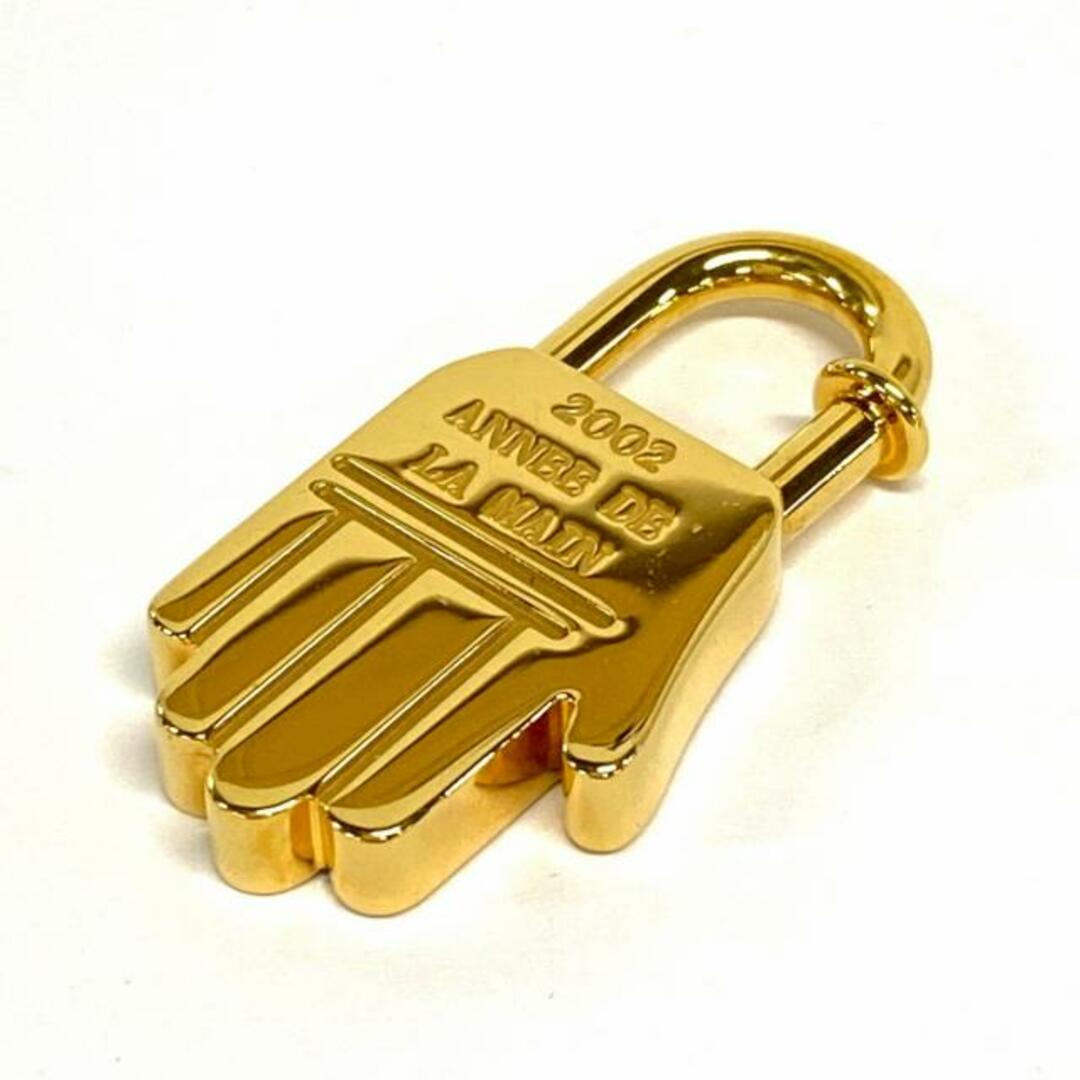 HERMES(エルメス) 小物美品 ゴールド カデナ(南京錠)/2002 ANNEE HERMES(エルメス) 小物美品 ゴールド カデナ(南京錠)/2002 ANNEE