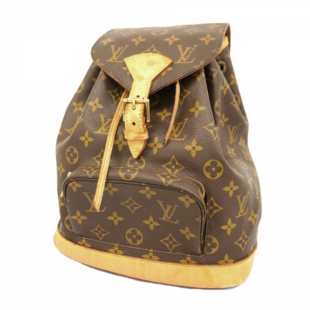 LOUIS VUITTON - 【4tc1954】ルイヴィトン リュック・デイパック モノグラム モンスリMM M51136 ブラウン【中古】レディース