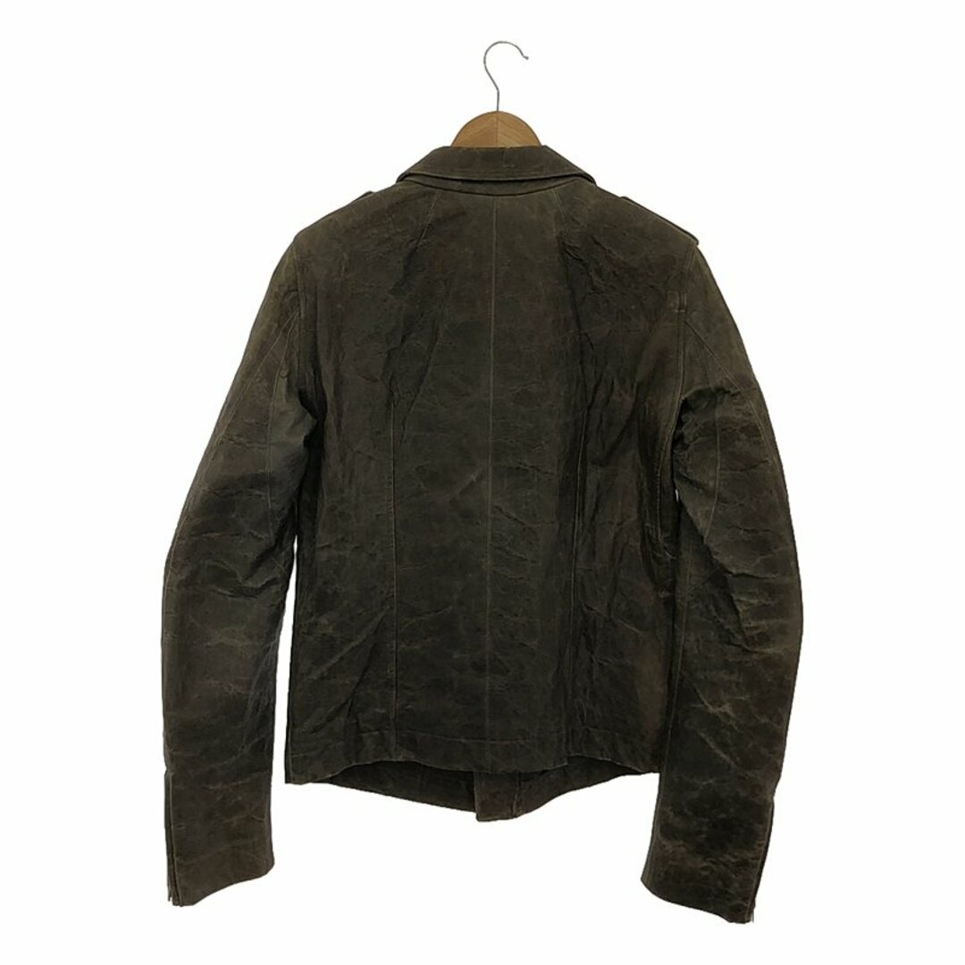 【RICK OWENS】ダブルブレスト スエード バイカージャケット RICK OWENS - JACKETS - Rick Owens