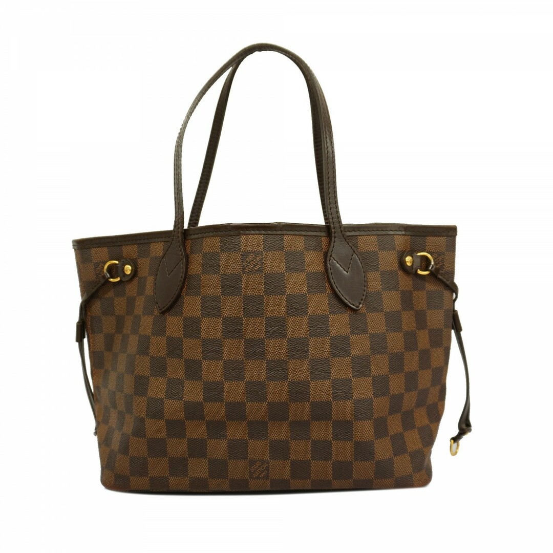 LOUIS VUITTON - 【4tc2385】ルイヴィトン トートバッグ ダミエ ネヴァーフルPM N51109 エベヌ【中古】レディース