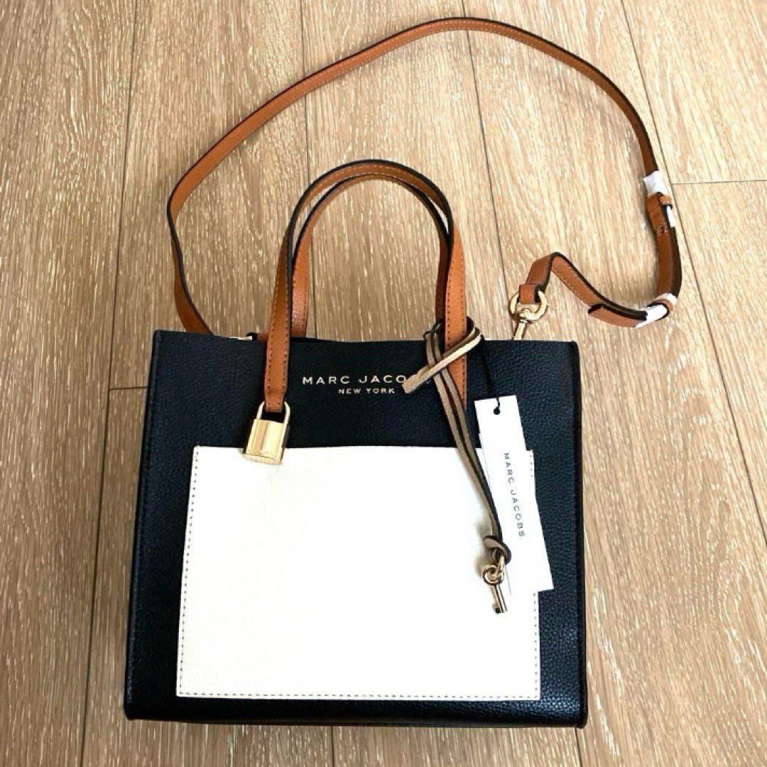 MARC JACOBS(マークジェイコブス)のお値下げ【未使用品】マークジェイコブス　バッグ2way ミニグラインド レディースのバッグ(ショルダーバッグ)の商品写真
