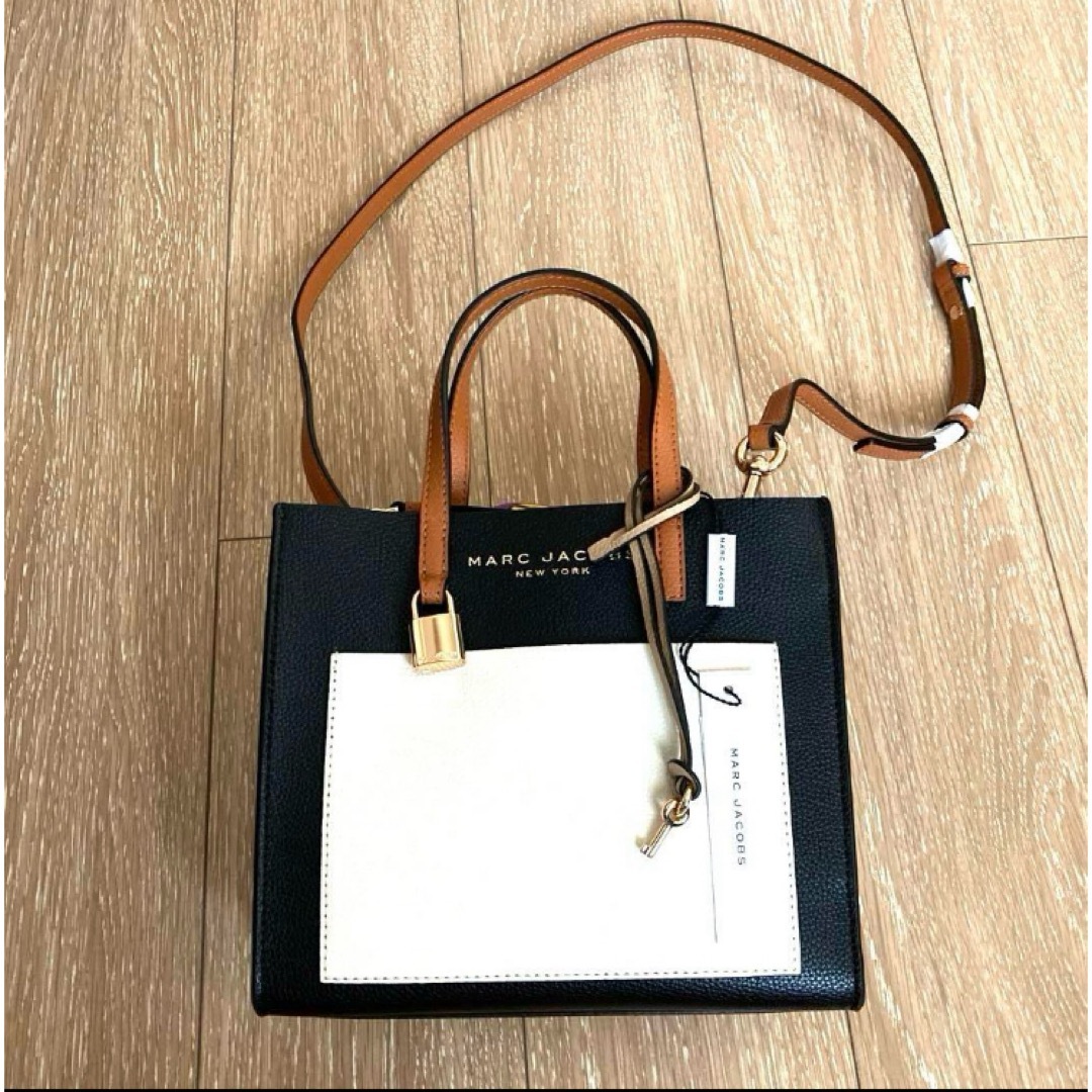 MARC JACOBS(マークジェイコブス)のお値下げ【未使用品】マークジェイコブス　バッグ2way ミニグラインド レディースのバッグ(ショルダーバッグ)の商品写真