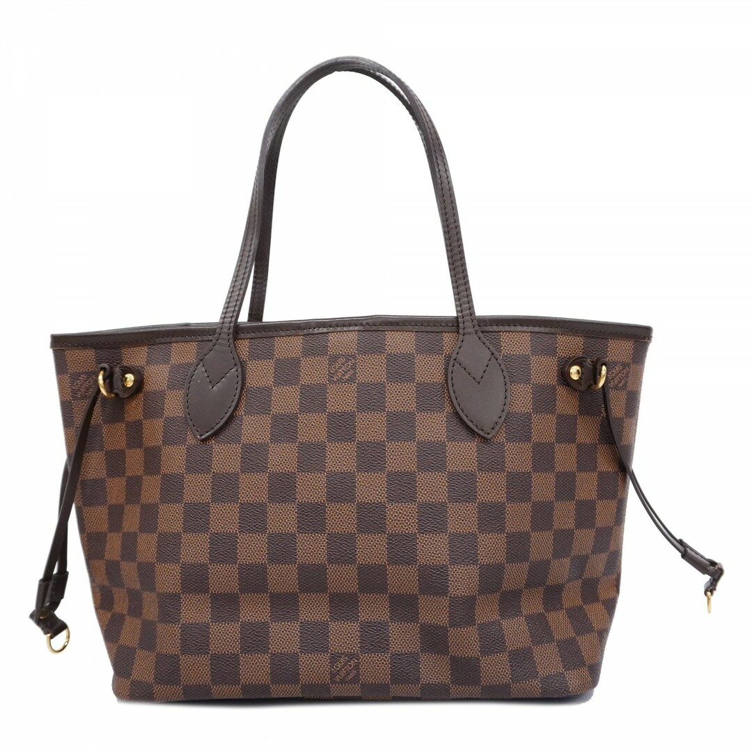 LOUIS VUITTON - 【4td3277】ルイヴィトン トートバッグ ダミエ ネヴァーフルPM N51109 エベヌ【中古】レディース