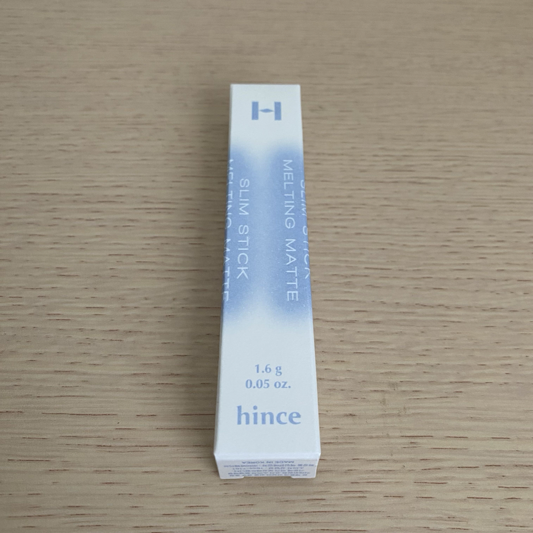 hince(ヒンス)の新品未使用 hince スリムスティックメルティングマット コスメ/美容のベースメイク/化粧品(口紅)の商品写真