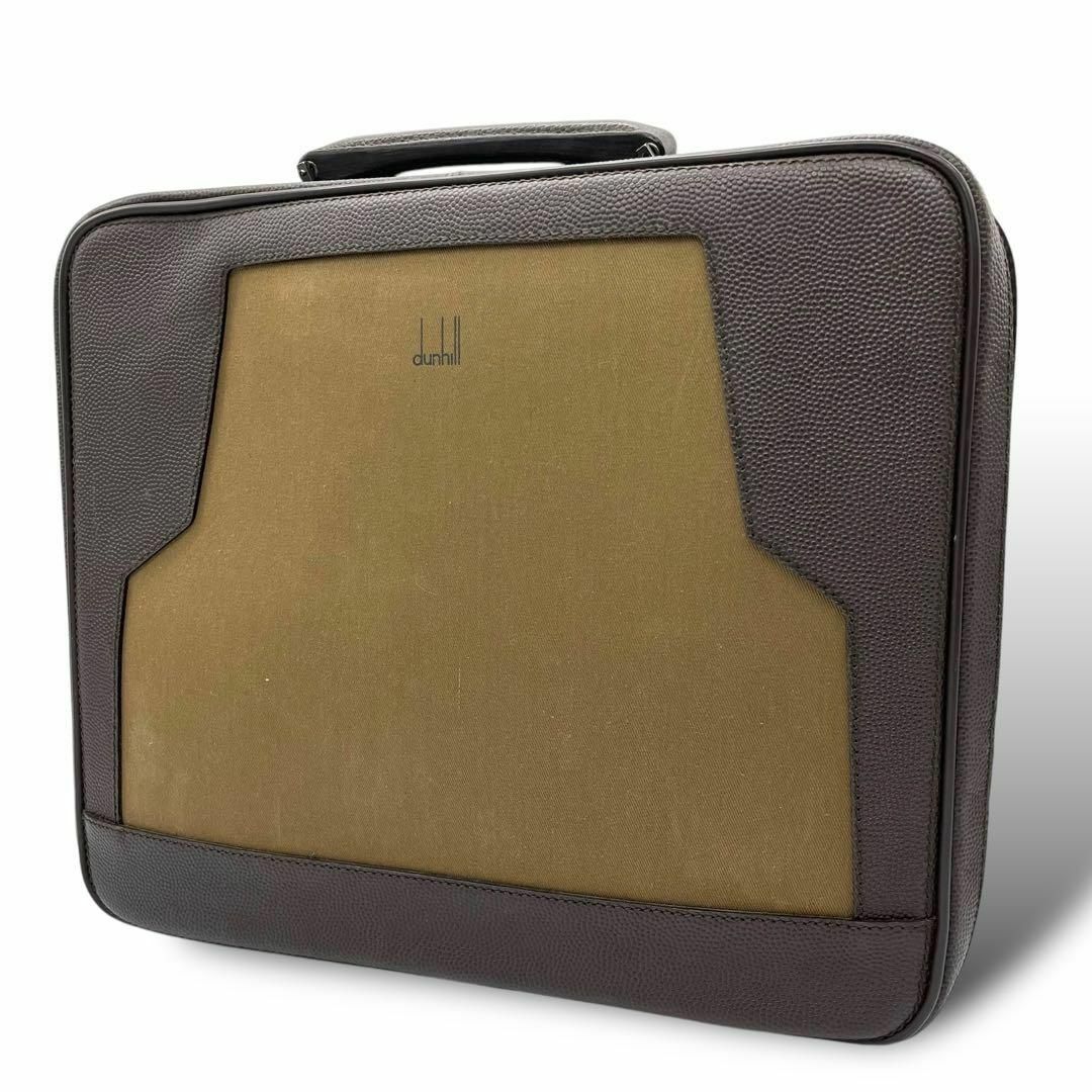 未使用保管 1153 dunhill ビジネスバッグ トランク レザー 大容量 未使用保管 1153 dunhill ビジネスバッグ トランク レザー 大容量
