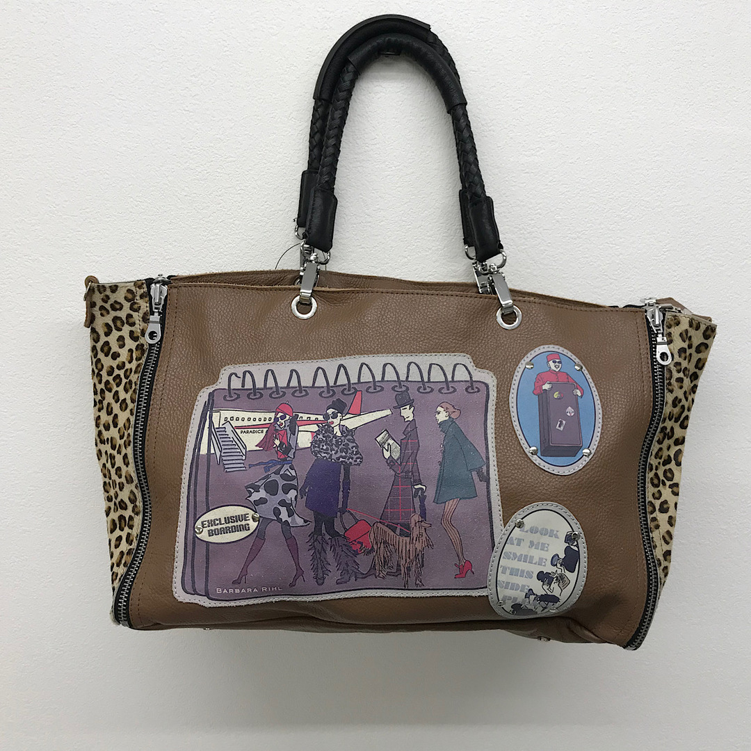 『USED』   バーバラリール バッグ トートバッグ 牛革 ブラウン系 レディース【中古】