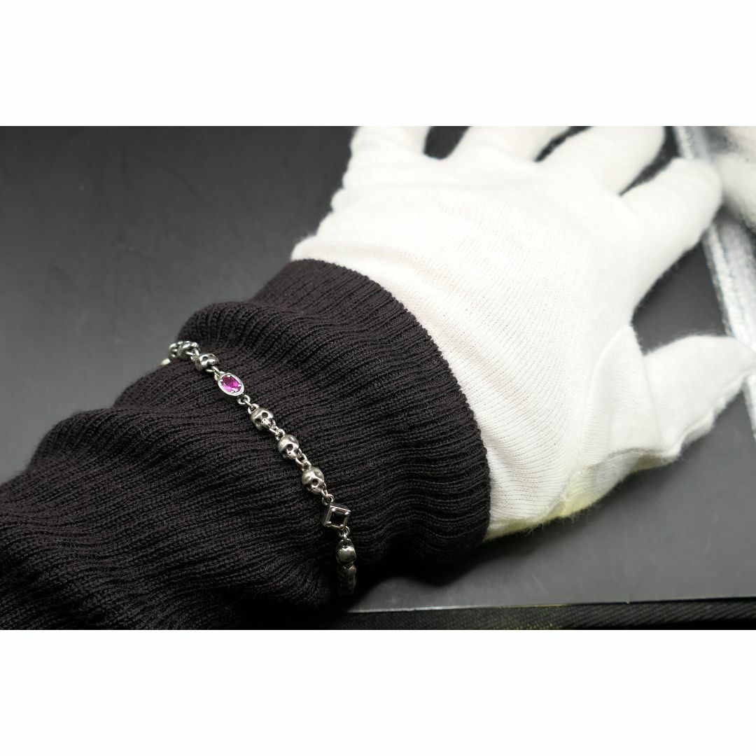 美品 KONRON コンロン スカル ブレスレット アクセサリー 美品 KONRON コンロン スカル ブレスレット アクセサリー