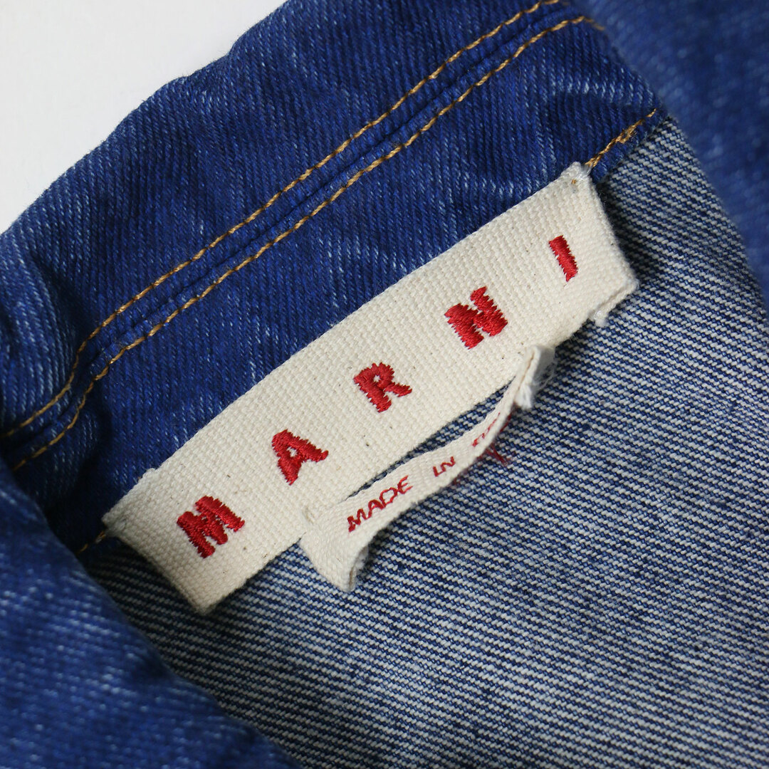 MARNI - 美品 MARNI マルニ ジャケット ブルー サイズ:40(L) 24 MARNI - 美品 MARNI マルニ ジャケット ブルー サイズ:40(L) 24