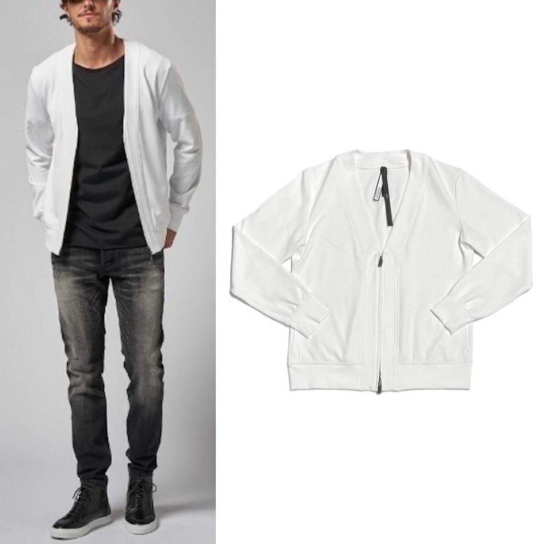 新作商品 24SS 新品3.9万 wjk ジップ ジャケット カーディガン ジャケット・アウター