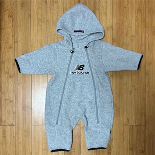ニューバランス(New Balance)のnew balance ニューバランス　カバーオール　おくるみ　グレー　70 (おくるみ/ブランケット)