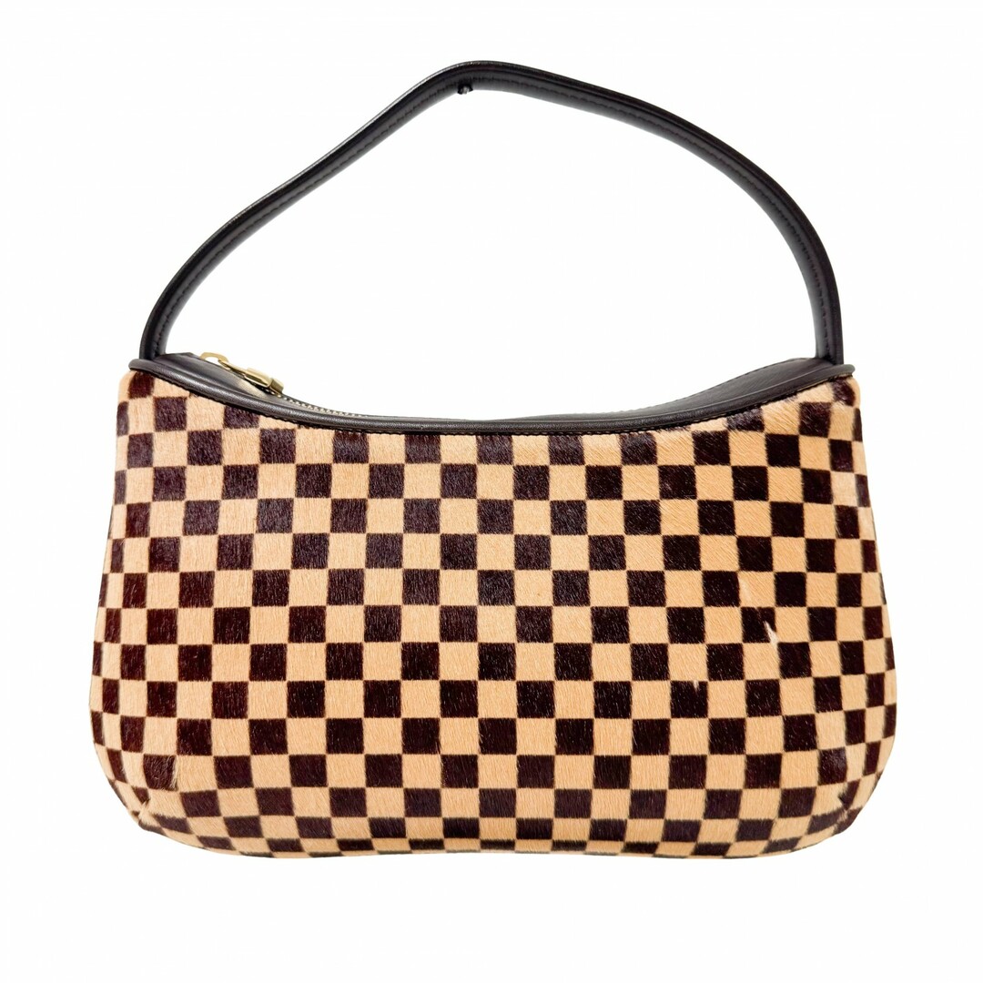 LOUIS VUITTON - 【LOUIS VUITTON / ルイ・ヴィトン】ダミエソバージュ タイガ  ハラコ ハンドバッグ