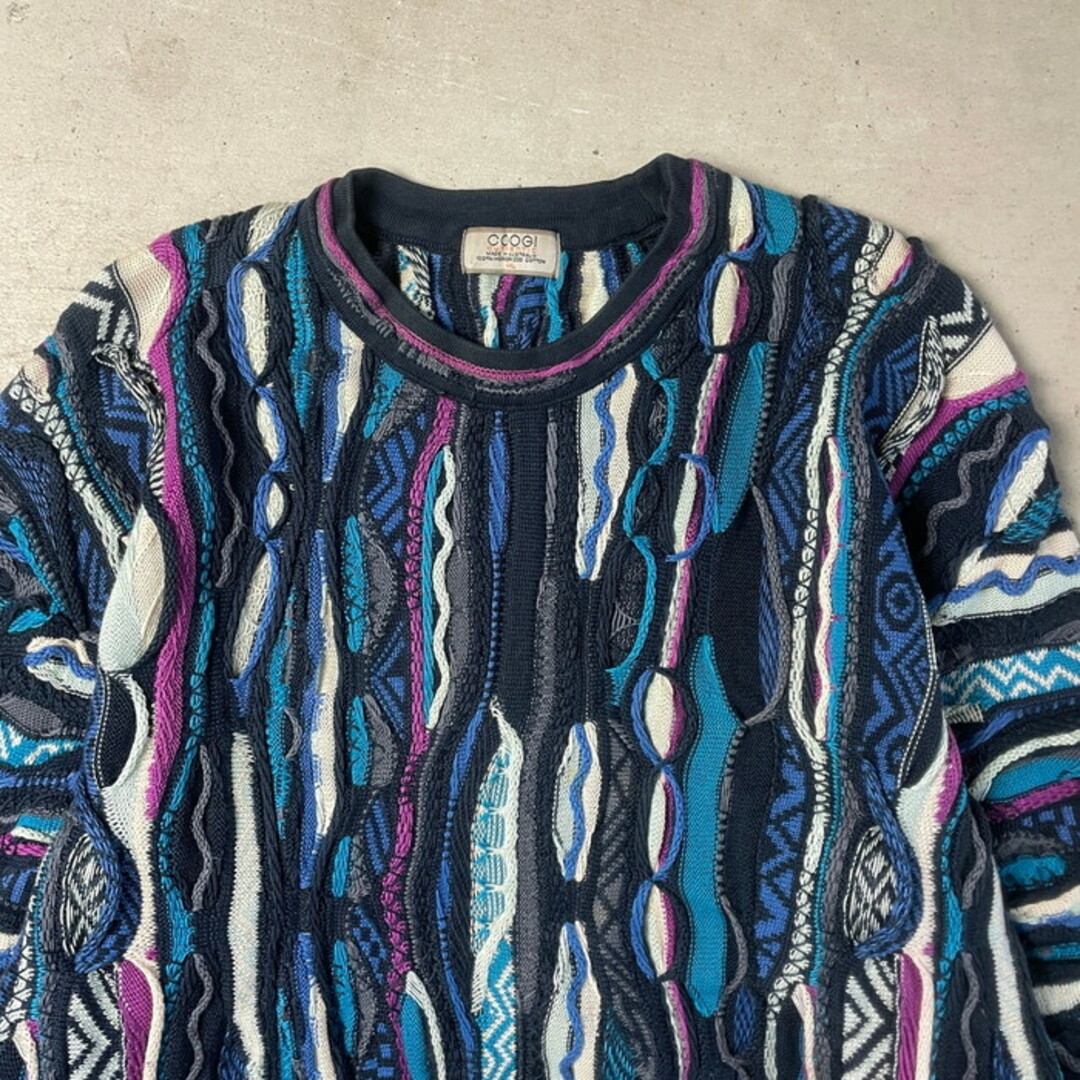 90年代 オーストラリア製 COOGI クージー 3Dニット セーター 90年代 オーストラリア製 COOGI クージー 3Dニット セーター