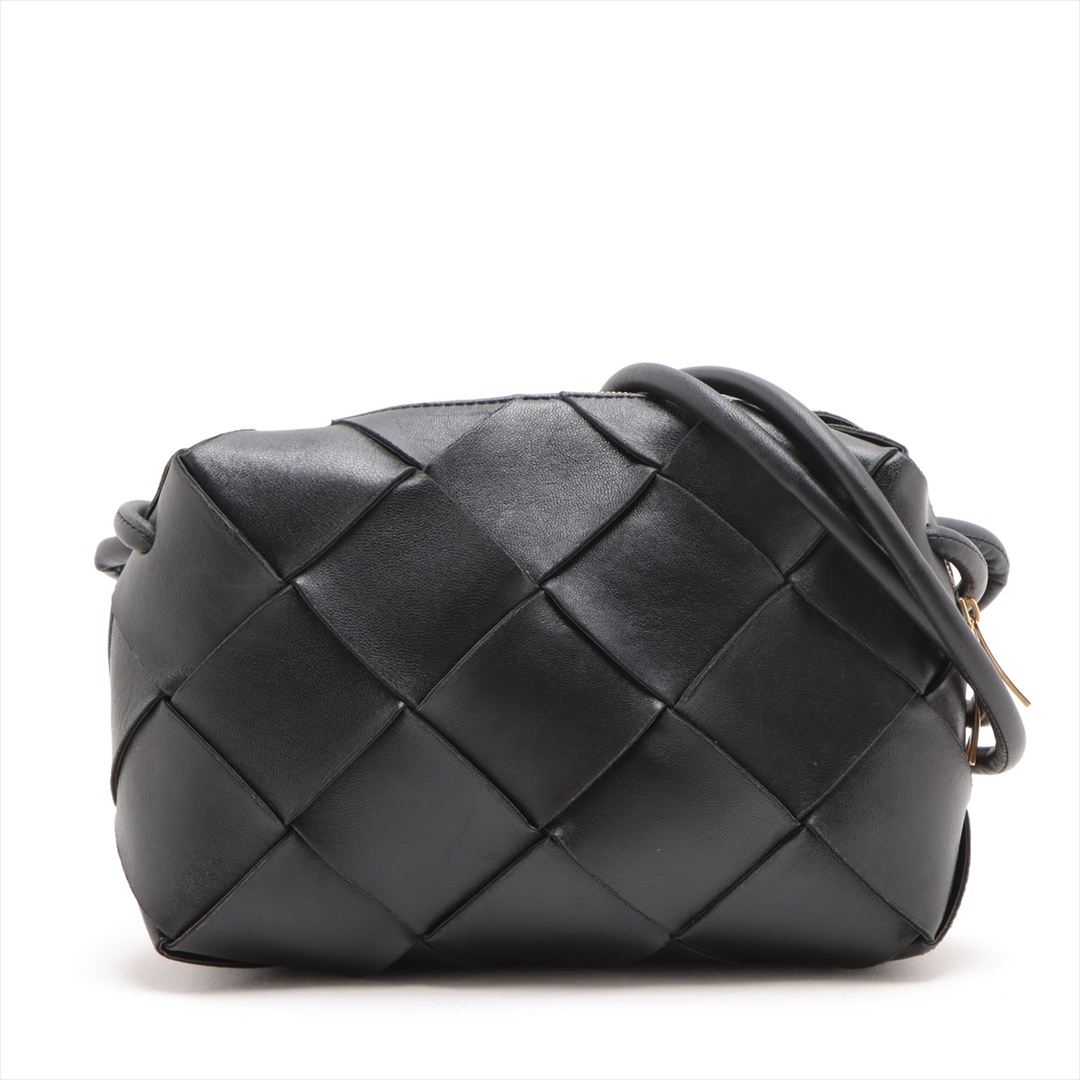 BOTTEGA VENETA - ボッテガヴェネタ ミニ ループ レザー  ブラック レディース ショルダー